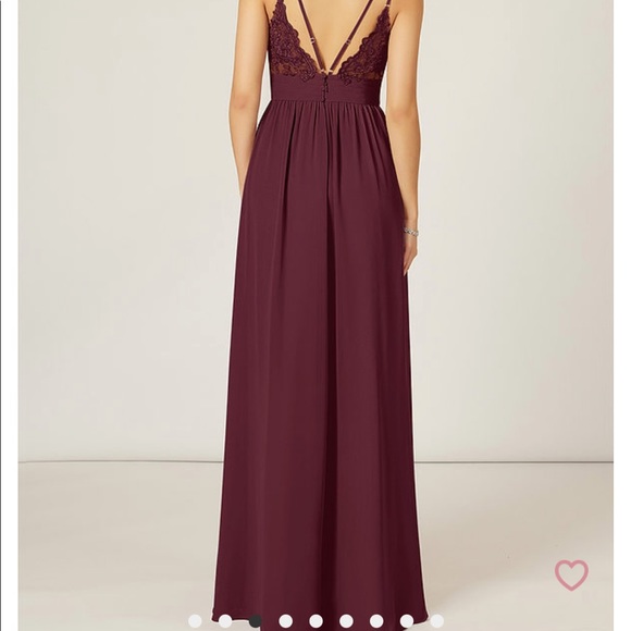 Azazie Dresses & Skirts - EUC Azazie Blake, Cabernet. Size A6.